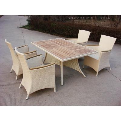 China Carefree variety of new design styles garden rattan furniture wicker cafe set for sale