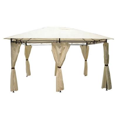 China Garden Gazebos Outdoor Gazebo 3*3M Wedding Luxury Hardtop Outdoor Furniture 3*3M for sale