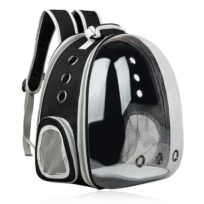 China Breathable High Density Acrylic Plus Super Expandable Large Size Space Pet Carrier Shoulder Bag for sale