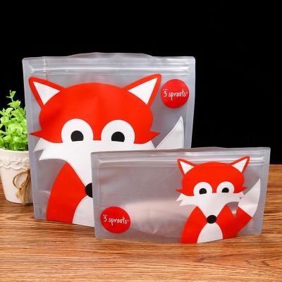 China Recyclable Plastic Food Grade Doypack Food Packaging Bag Pouch Seal Storage Zipper Lock Bag for sale