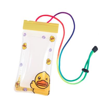 China Side Waterproof Bag Mobile Phone Mounts Filter Pvc Gusset Closure Moisture Proof Button Closure for sale