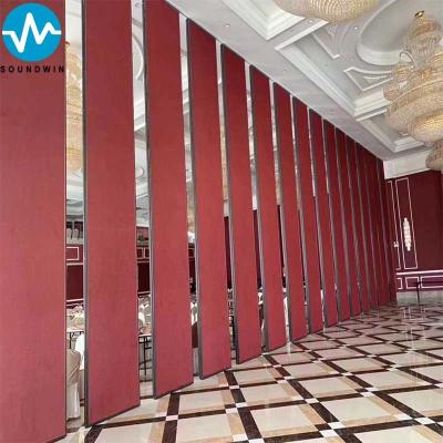 China Modern Soundproofing Wall Partition Ultra High Room Divider For Events Hall for sale