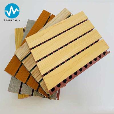 China Wooden Sound-absorbing Mdf Panels For Meeting Room for sale