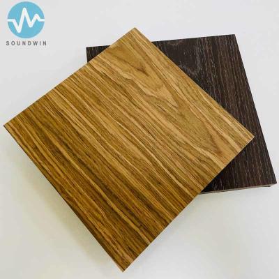 China Invisible Acoustics Microperforatedacoustic Panel  MDF Panel Trap The Noise For Public Spaces for sale