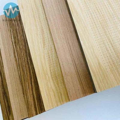 China Excellent acoustic performance micro holes acoustic panel fiber panel reduce reverbration time for office for sale