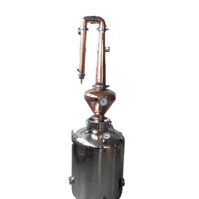 China Machinery Repair Shops Type New 8gal/26gal/52gal Still Pot Copper Still Pot For Whiskey Vodka Brandy On Sale for sale