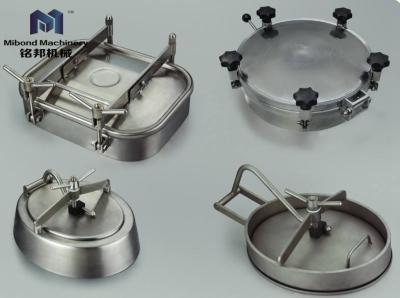 China Vacuum Kettle SS304/316L Stainless Steel Pressure Vessel/Pressure Vessel Sanitary Manhole Cover for sale