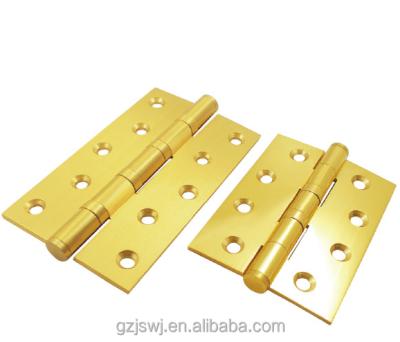 China Traditional 3-5 Inch Flat Head Brass Door Hinges Brass Door Hinge for sale