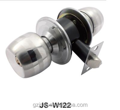 China Double Door Stainless Steel Ball Knob Wood Door Lock for sale