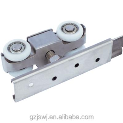 China Slidng door hanger/sliding door stainless steel zinc alloy/wooden door hanger rollers for wooden door for sale