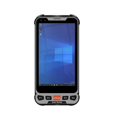 China Handheld Computer Pocket PDA Barcode Scanner Device with win dows 10 Win10 PDA System Data Collector Terminal for sale