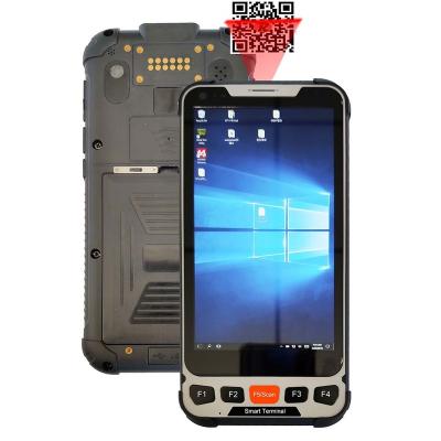 China 5.5 Inch PDA Win10 PDA 4G+64G Rugged Handheld PDA Barcode Scanner Wifi 3G/4G NFC Handheld Computer NFC Handheld Terminal for sale