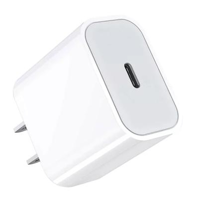 China Mobile Phone US Plug For iPhone 18w 20w Quick Charging Wall Adapter QC 3.0 Type C for sale