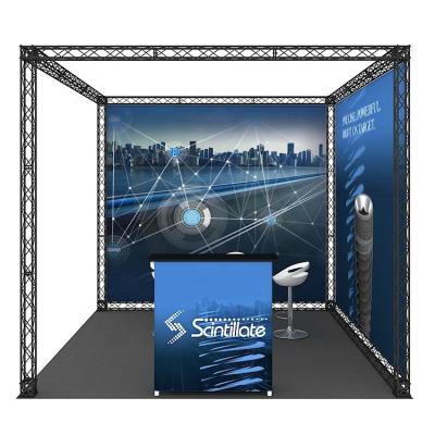 China 10 x 10 ft Modular Portable Universal Aluminum Tool Trade Show Freeze Freeze Tall Booth Booth Booth Booth for sale