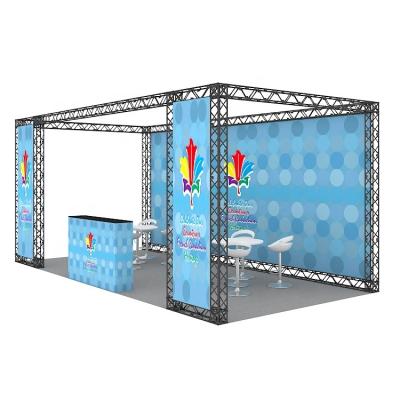 China New Modular Design Modular Expo Easy Install Folding Aluminum Truss Display Fair Trade Show Booth for sale