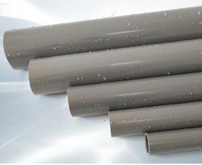 China High Quality Electric Cable Conduit Dn20-315 Standard Sizes Pvc Conduit Electrical Pipe For Pvc Electrical Pipe for sale