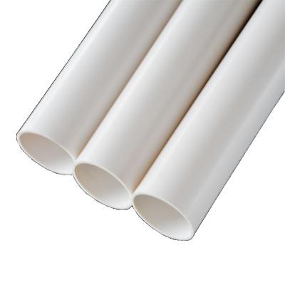 China high quality electrical cable conduit all sizes pvc conduit electrical pipe for pvc conduit pipe electrical line for sale