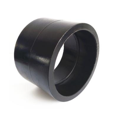 China Potable Pressure Water Coupling Mount 20-1200mm HDPE Pipe Polyethylene Pipes Black HDPE Water Pipe Fitting for sale