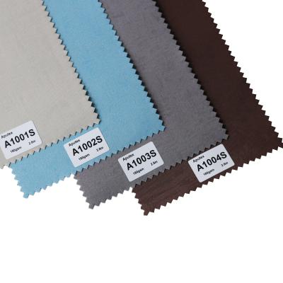 China New Design 100% Polyester 3M Width Plain Color White Coated Blackout Roller Blinds Fabrics For Window for sale