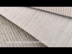 Roller Blind Plain Weave PVC Coated Polyester Sunscreen Fabric For Window Blinds