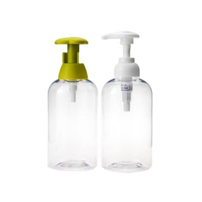 China 350ml Personal Care Recycling Empty Plastic PET Bottle Shampoo Lotion Pump Bottle Hotel Shampoo Packaging Bottles for sale