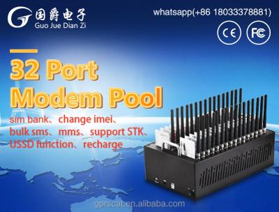 China Multi-port gsm modem quad band 32 port Q24plus USB internal gprs bulk texting for sale