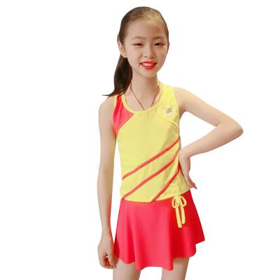 China Wholesale 2021 New Leisure 20-30kg Swimsuit Spandex/Polyester Swimming Pool Girls Beach Girls Swimwear for sale