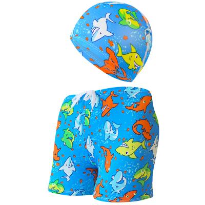 China POLYESTER/NYLON Boys Swimming Suit Boy Set Swimming Trunks Flat Fish Big Cute Shorts Kids Camouflage Swimming Trunks Wholesale for sale