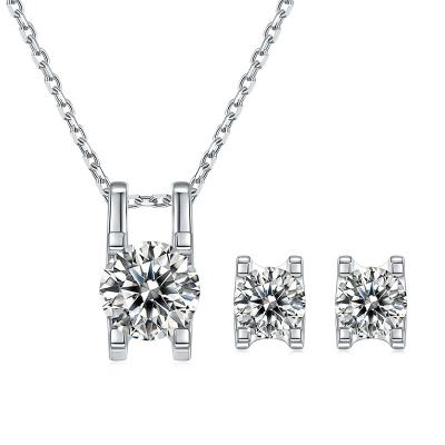 China FASHIONABLE Design Bull Head Maid Silver Dazzling Jewelry Set Bridal Jewelry Set For Women for sale