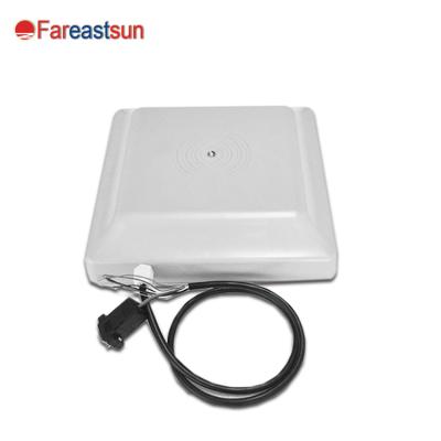 China Fareastsun Impinj R2000 chip long range UHF rfid reader with RS232/WG26 interface for outdoor vehicle tracking F-SR20 for sale