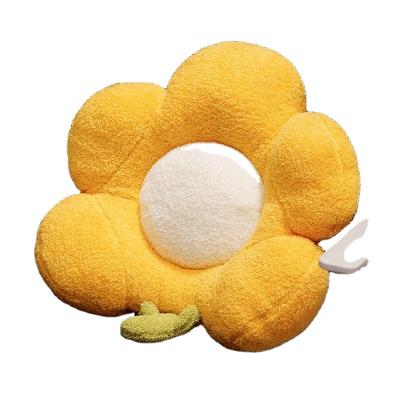 China Wholesale Cute Fun Ins Stuffed Flower Shape Sofa Cushion For Leaning On Pillow Kids Room Decoration - for sale