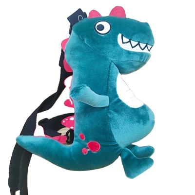 China New Cute Fun Dinosaur Cute Plush Toy Bag Children's Shoulder Bag Cartoon Dinosaur Female Cross - Body Bag for sale