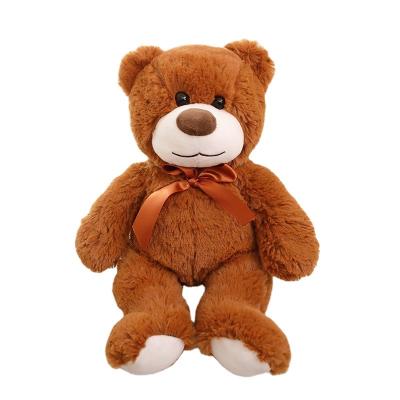 China Wholesale Cute Fun Customize Multicolor Teddy Bear With Bowknot Plush Toys Stuffed Dolls For Kids Birthday Gift for sale