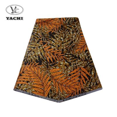 China Customizable Shrink-Resistant High Quality African Wax Print Fabric For Suits for sale