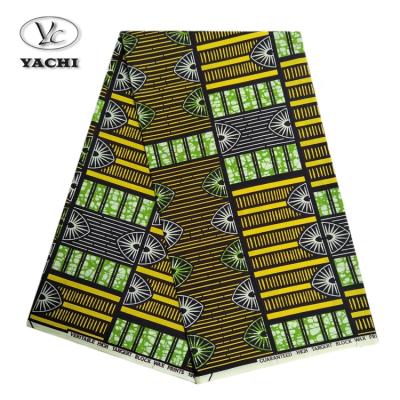 China High Quality 100% African Print Fabric Cotton Holland Wax Fabric for sale