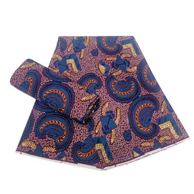 China High Quality Wholesale African Wax Print Fabric Shrink-Resistant For Costume for sale