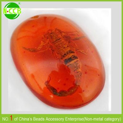 China Wholesale Baltic Amber Beads Scorpion Amber Beads Pendant Wholesale Baltic Amber Synthetic Amber Beads for sale