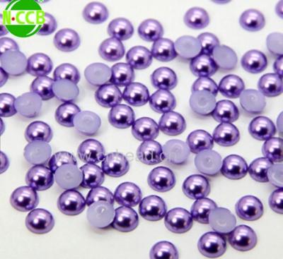 China China Factory Direct Selling Half Hole Plastic Bead Half Bead No Hole Beads for sale