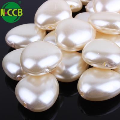 China Home Decor Wholesale Korea Crystal Beads Bulk Faux Pearl Beads for sale