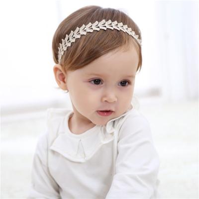 China Cute Baby Wheat Ears Headband For 1-3 Years Baby Headband Kid Decorative Rhinestone Wheat Ears Headband Ready To Ship 2.5*40cm/0.9*15.7inches for sale