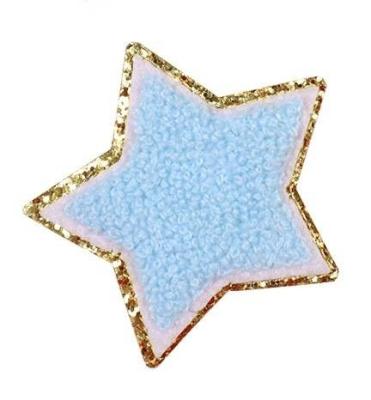 China Wholesale Iron On Patches Star Patch Chenille Patch, Briefcase Patch, Custom Badges For Jackets Fuzzy Patches Accept Custom Designs for sale