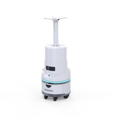 China 2021 SEGOO hospital spray disinfection robot automatic mobile sterilizer for public places for sale