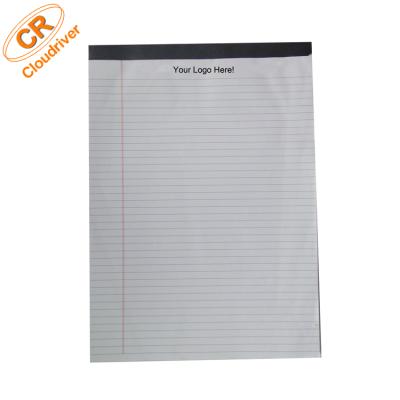 China Wholesale Eco Logo Printed Office School A4 A5 Office Paper Custom Printed Notebook Writing Journal Notepad Manufacturer for sale