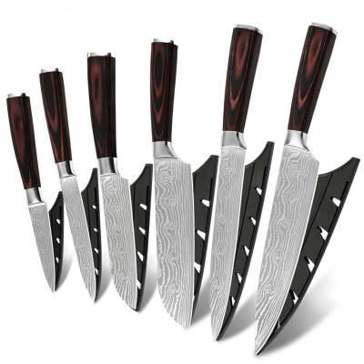 China Sustainable Sustainable Kitchen Knife Block Chef Japanese Kitchen Knife Kitchen Knife Sets Stainless Steel for sale