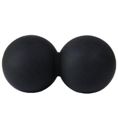 China Hot Selling Fitness Equipment Amazon Silicone Yoga Massager Gym Silicone Massage Ball for sale