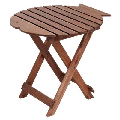 China natural wood portable household or outdoor folding table for sale