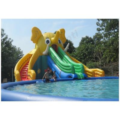 China Inflatable Paddle Boat and Swimming Pool Kids Entertainment Jumping Castle CE Approved for sale