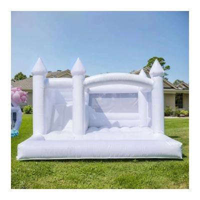 China Customized Size Unisex Inflatable White Bouncer with Slide and Ballpit 2024 Edition for sale