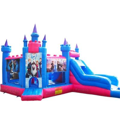 China Custom Logo Printed 2024 Inflatable Bouncing Castle Bounce House for Commercial for sale