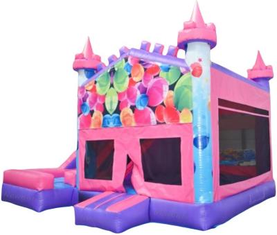 China 2024 Commercial Bouncy Castle Water Slide Inflatable Bounce House with Customized Size for sale